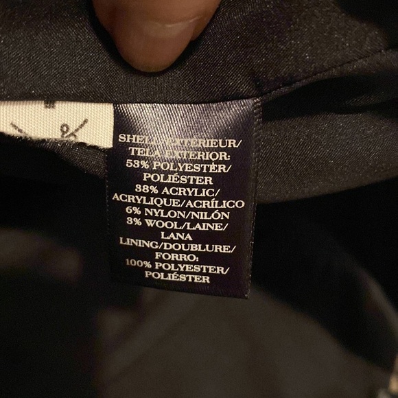 ANN Taylor gold pattern pencil skirt - Picture 7 of 7